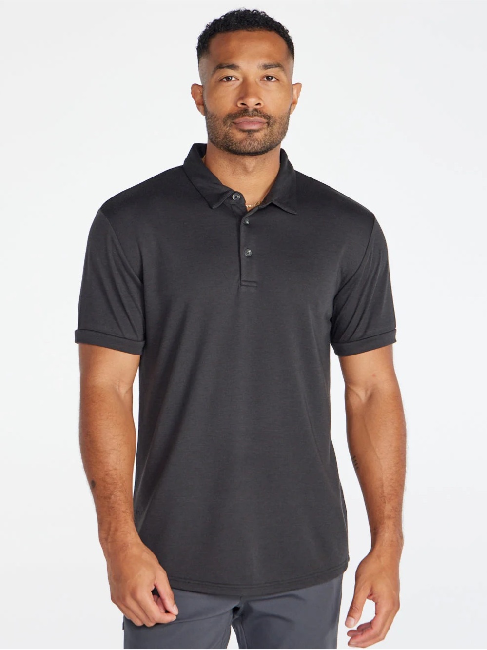 NWT Bylt Comfort Wool Short Sleeve Polo Men's Size Medium